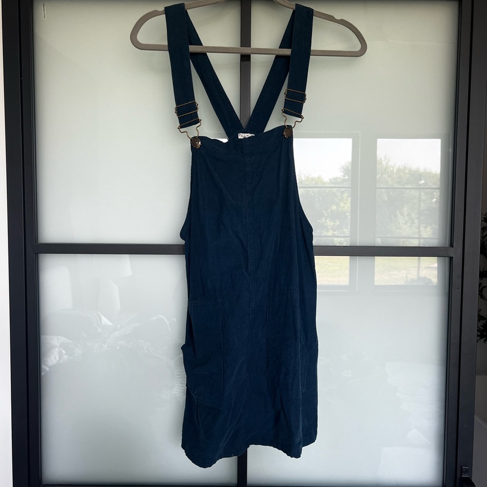 Blue overall dress size S